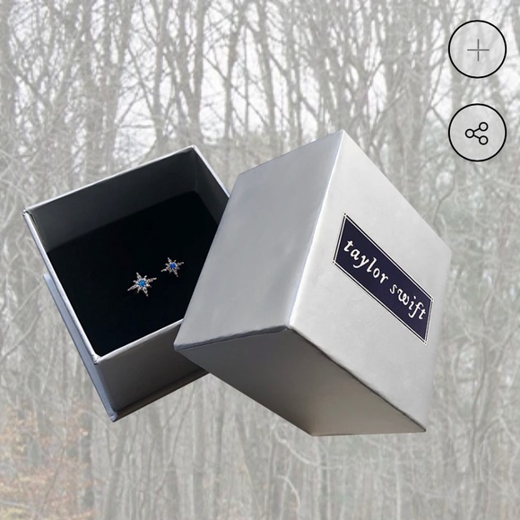 taylor swift arcade ring blue opal eyes folklore - Picture 5 of 16